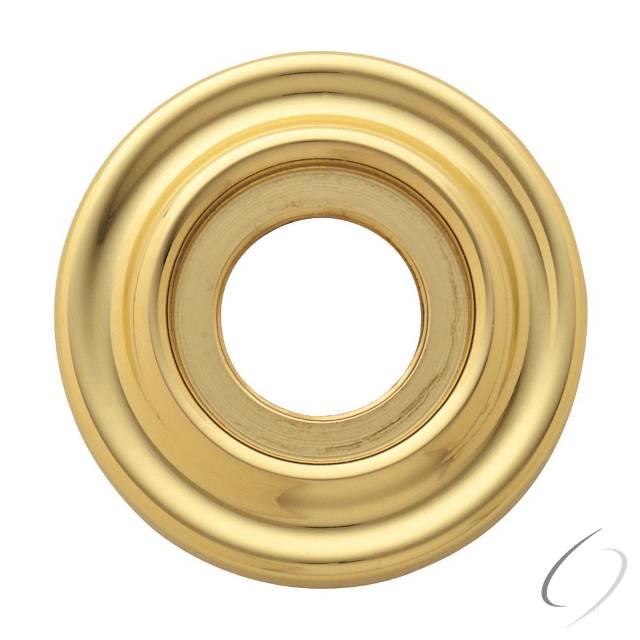 1-3/4" Passage Rose Unlacquered Brass Finish