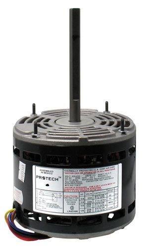 Rheem 51-23024-31 - PROTECH Blower Motor - 1/4 hp 208-230/1/60 (1075 rpm/3 speed)