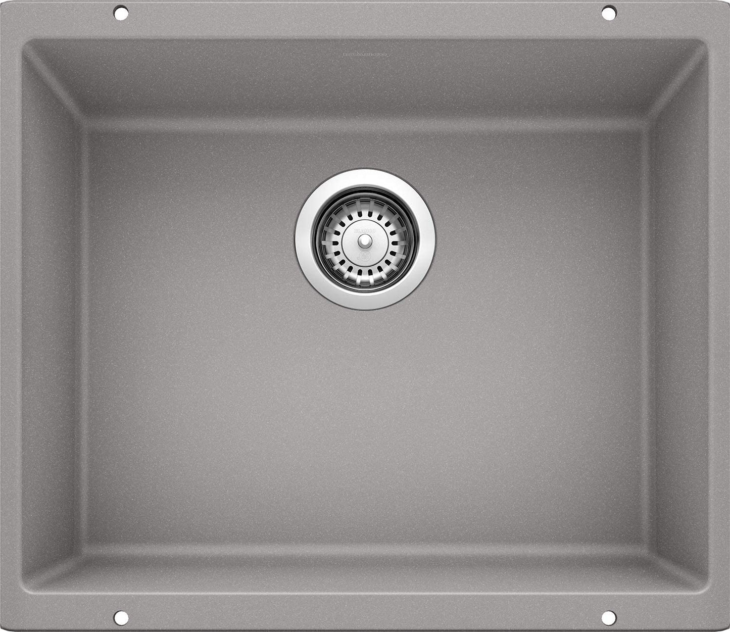 Precis Single Large Bowl - Metallic Gray