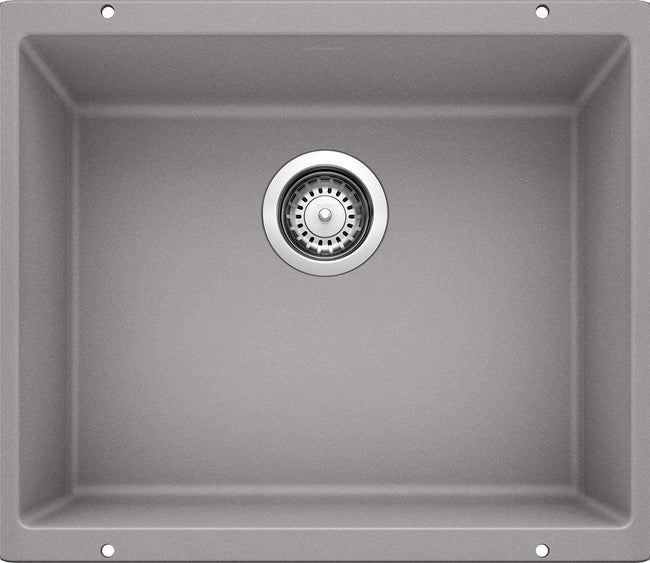 Precis Single Large Bowl - Metallic Gray