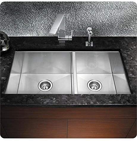 Precision 16" R0 1-3/4 Bowl Precision Undermount Sink, Stainless Steel
