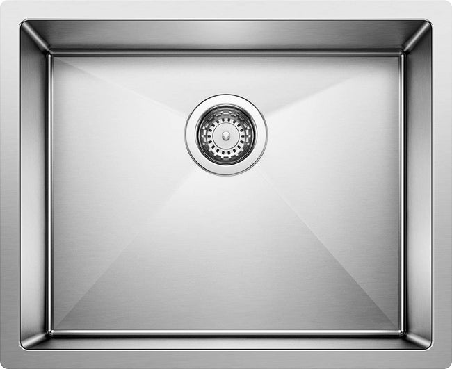 Precision 16" R10 Large Single Bowl Undermount Kitchen Sink, 22.00 x 18.00 x 10.00 inches