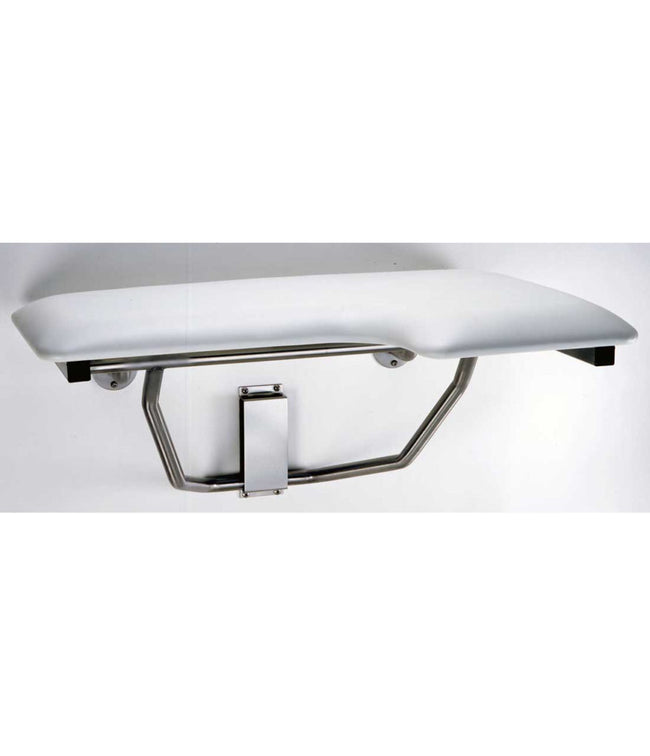 Bobrick 518 - 1 1/2″ thick Folding Shower Seat, Left Hand