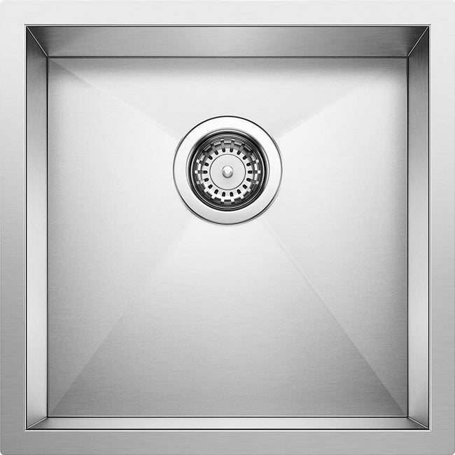 Quatrus R0 Undermount Bar Sink, 8.00 x 17.00 x 17.00 inches