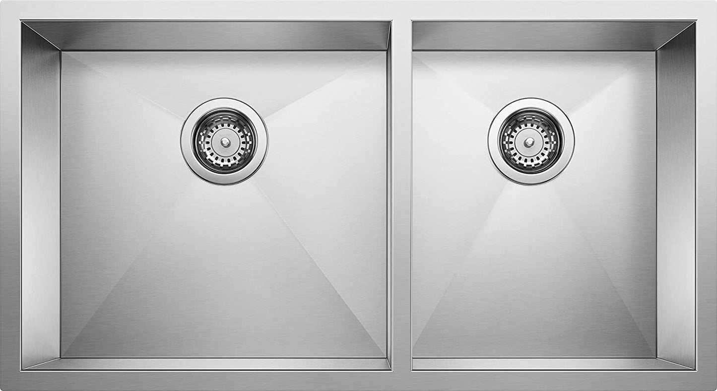 Quatrus R0 1-3/4 Bowl 9.00 x 18.00 x 33.00 inches, Stainless Steel