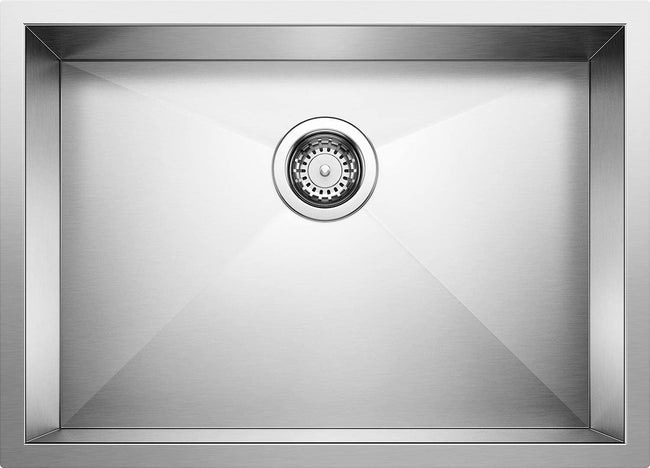 Quatrus R0 Medium Stainless Steel Kitchen Sink, Single Bowl