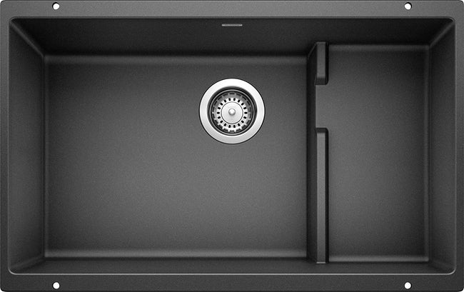 Blanco Precis Cascade 28-3/4" Super Single Undermount Kitchen Sink with Colander