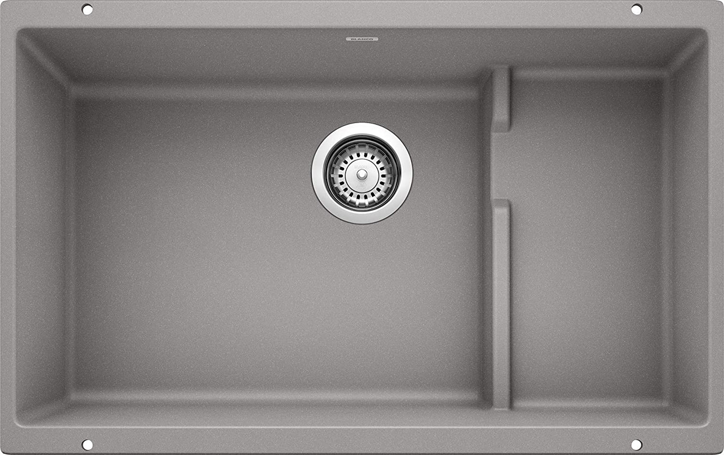 Blanco Precis Cascade 28-3/4" Super Single Undermount Kitchen Sink with Colander