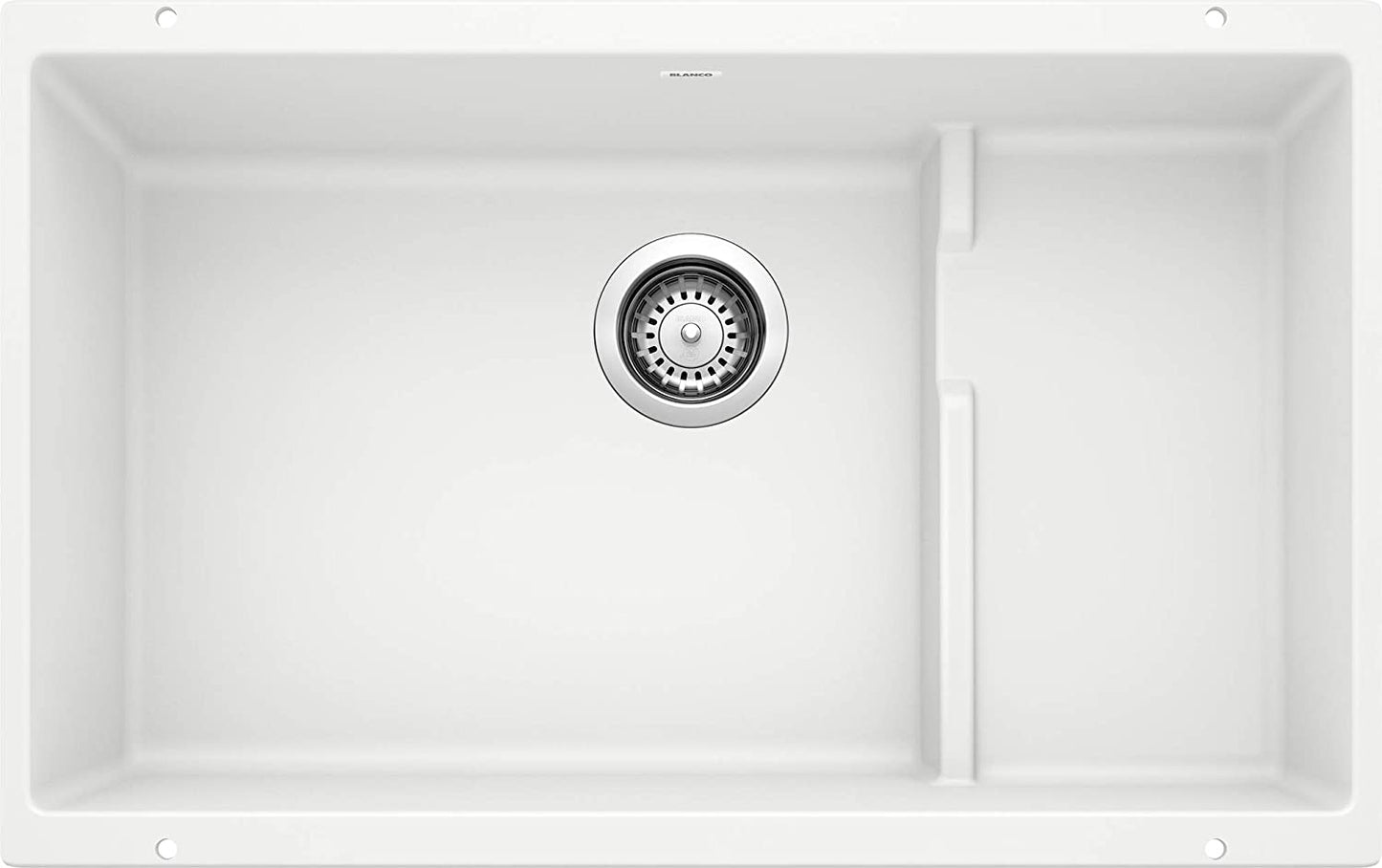 Blanco Precis Cascade 28-3/4" Super Single Undermount Kitchen Sink with Colander