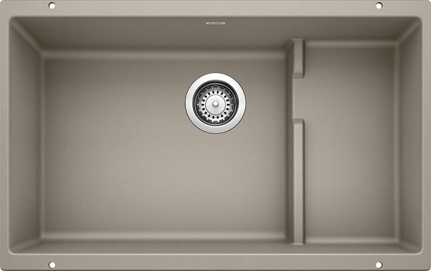 Blanco Precis Cascade 28-3/4" Super Single Undermount Kitchen Sink with Colander