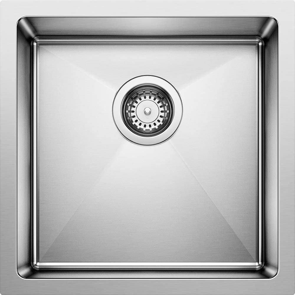 Quatrus R15 Under Mount Bar Sink, Small, Stainless Steel