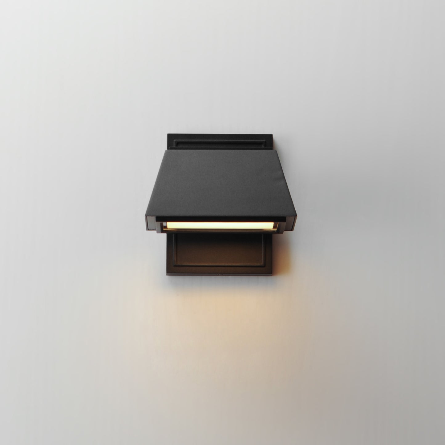 52129BK - Mansard 6.25" Outdoor Wall Sconce - Black