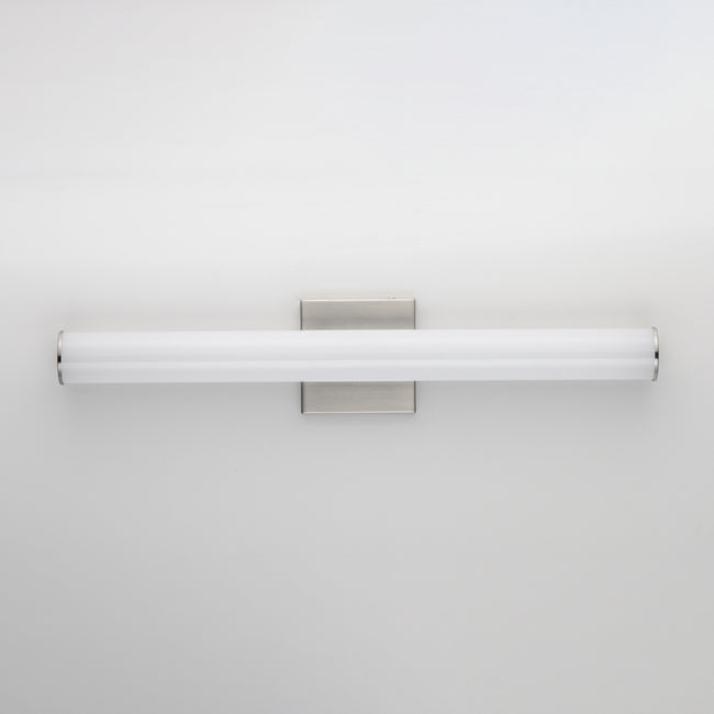 52132SN - Rail 24" LED Bath Bar CCT Select - Satin Nickel