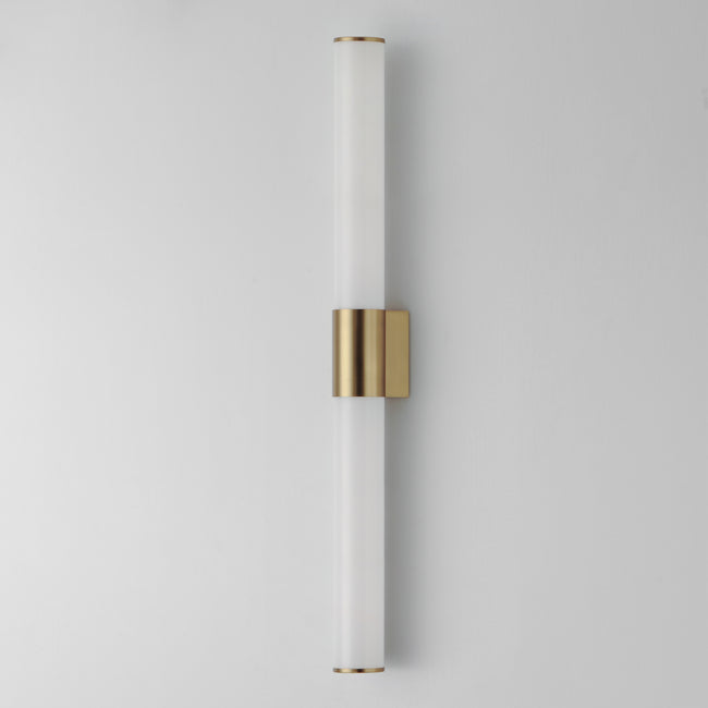 52504WTNAB - Tubo 30" LED Bath Vanity Light - Natural Aged Brass