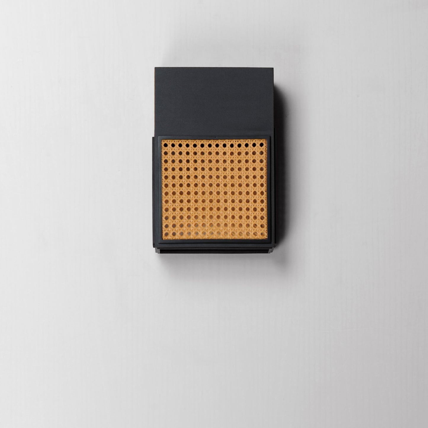 54802RABK - Lattice 12" Outdoor Wall Sconce - Black