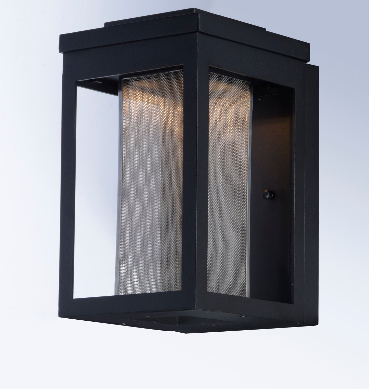 55902MSCBK - Salon LED 10" Outdoor Wall Sconce - Black