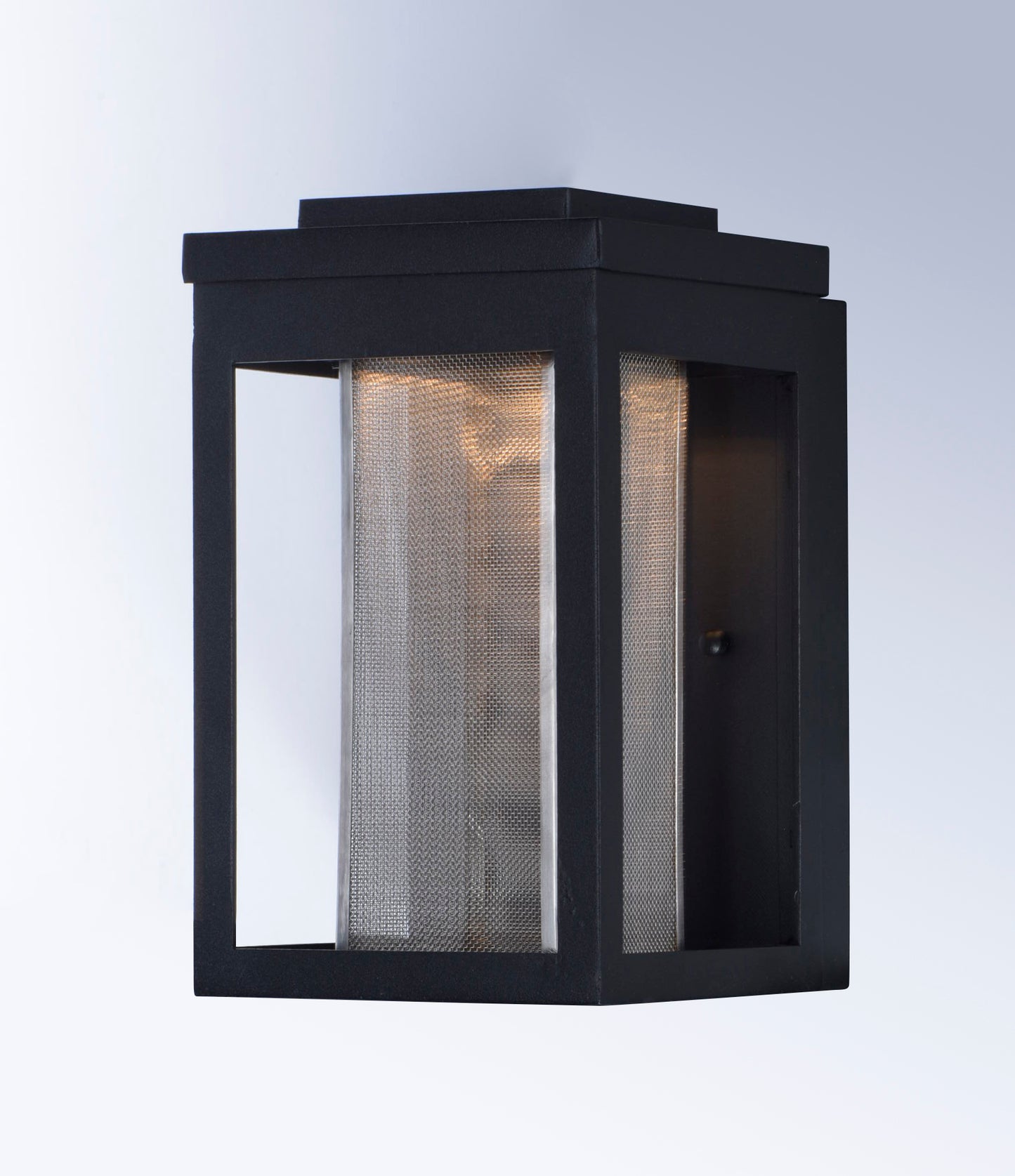 55902MSCBK - Salon LED 10" Outdoor Wall Sconce - Black