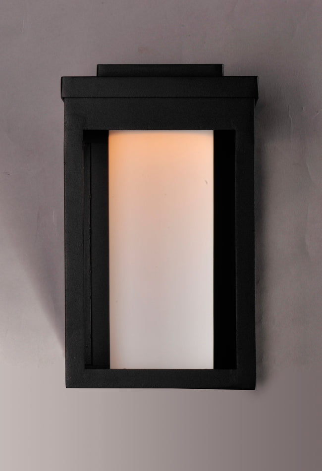 55902SWBK - Salon LED 10" Outdoor Wall Sconce - Black