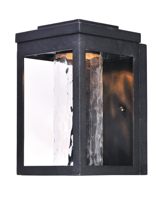 55902WGBK - Salon LED 10" Outdoor Wall Sconce - Black