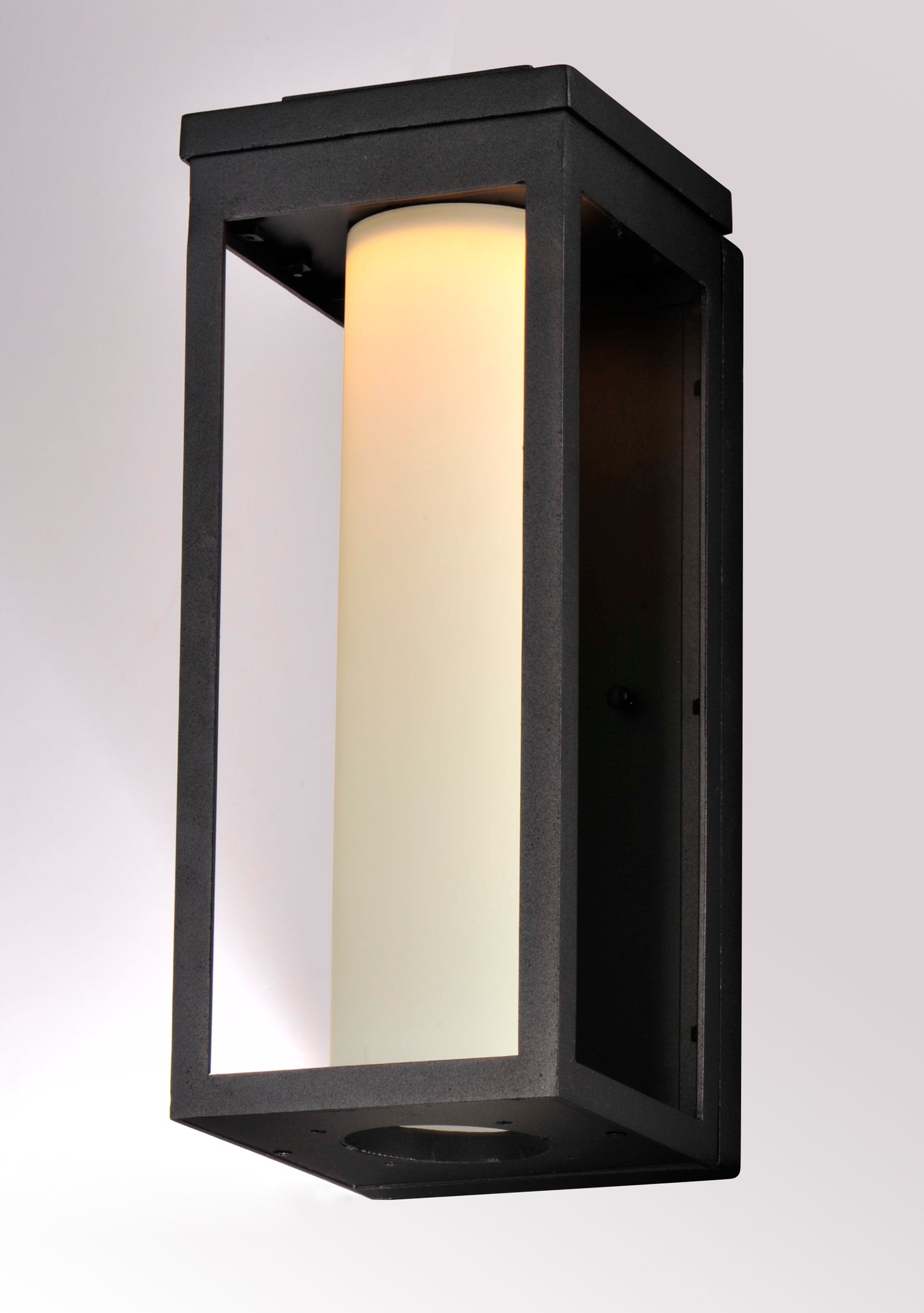 55904SWBK - Salon LED 15" Outdoor Wall Sconce - Black