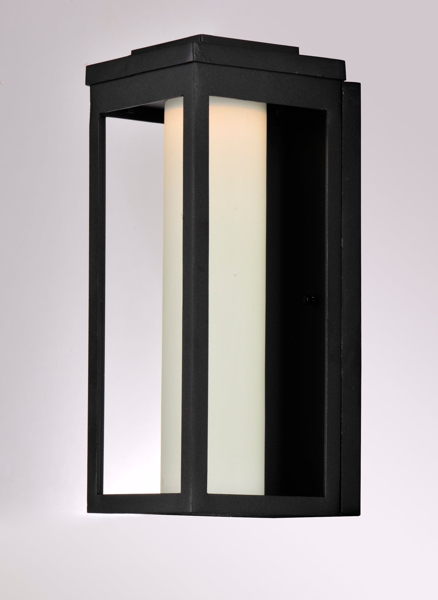 55904SWBK - Salon LED 15" Outdoor Wall Sconce - Black