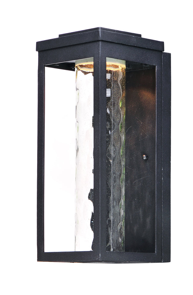 55904WGBK - Salon LED 15" Outdoor Wall Sconce - Black