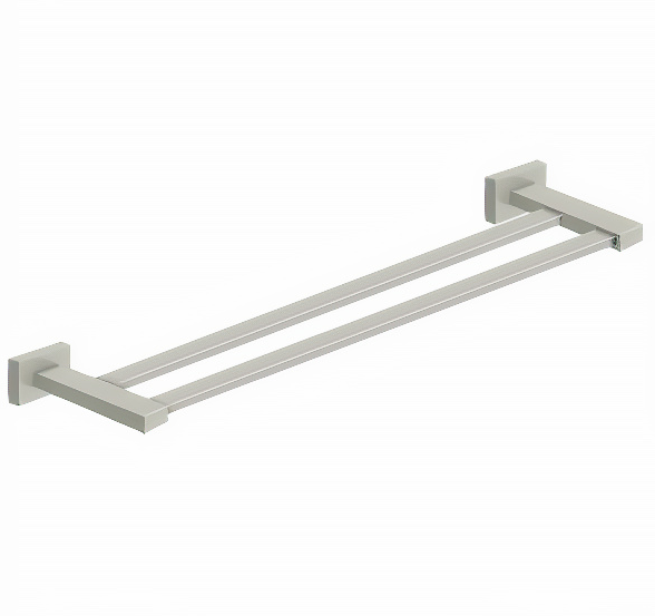 55D2006-15 24" Double Towel Bar 55D Series Satin Nickel Finish