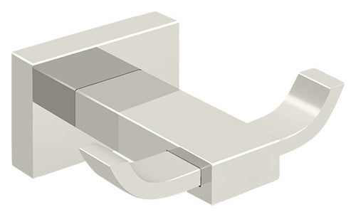 55D2010-14 Double Robe Hook 55D Series Bright Nickel Finish