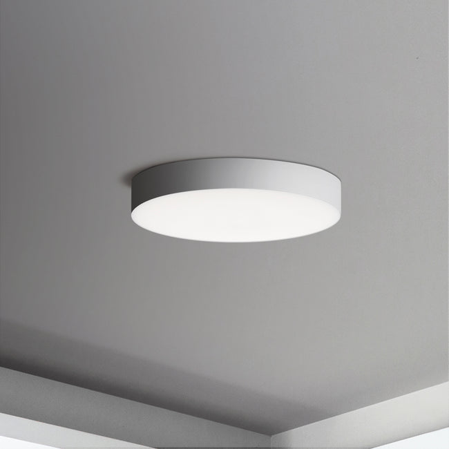 57880WTWT - Trim - 0-10 V 5" Semi Flush Mount Ceiling Light - White