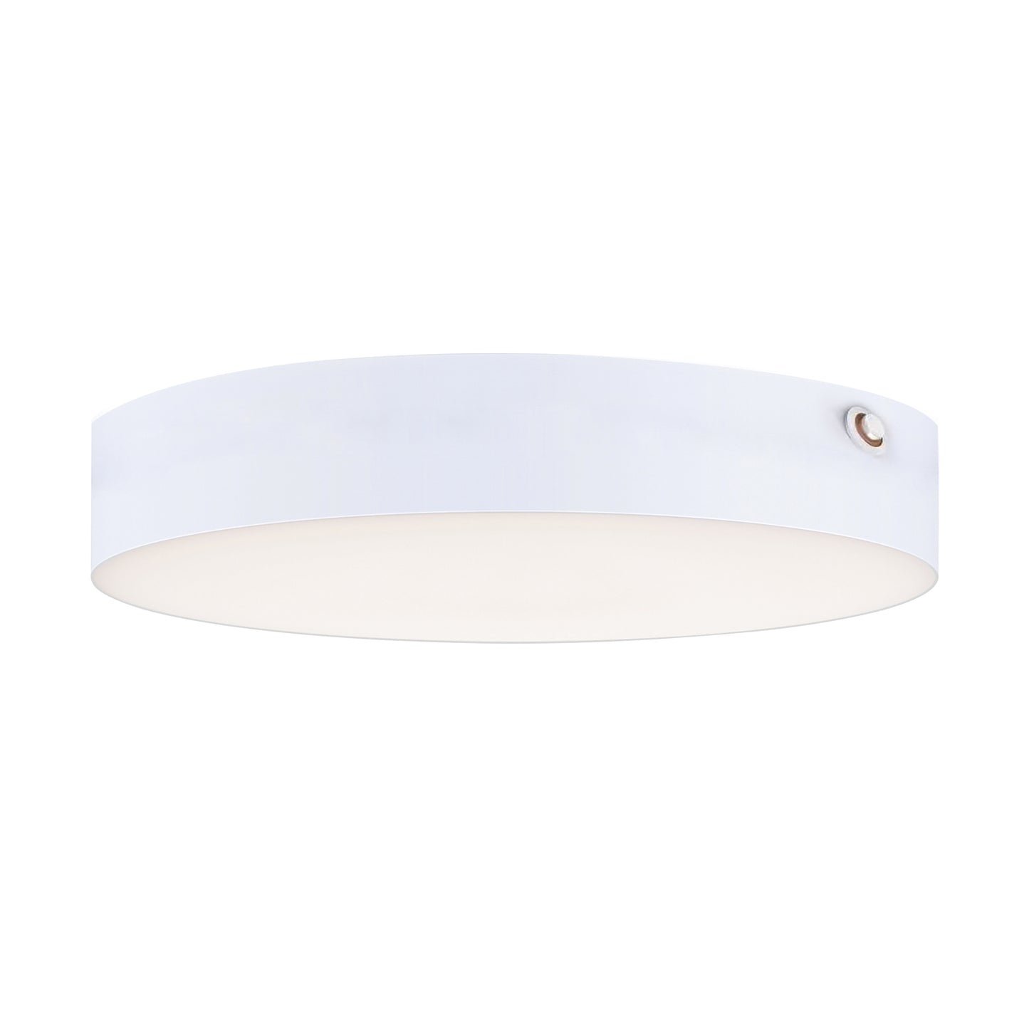 57892WTWT - Trim - 0-10 V 7" Semi Flush Mount Ceiling Light - White