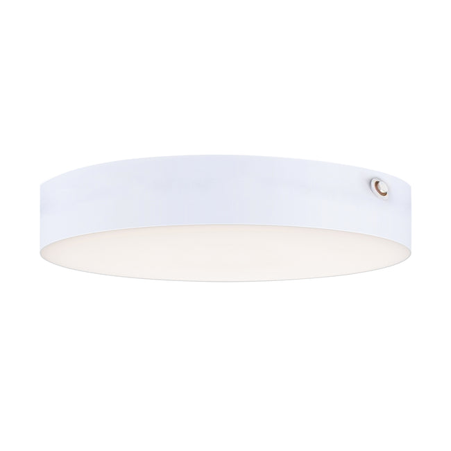 57892WTWT - Trim - 0-10 V 7" Semi Flush Mount Ceiling Light - White