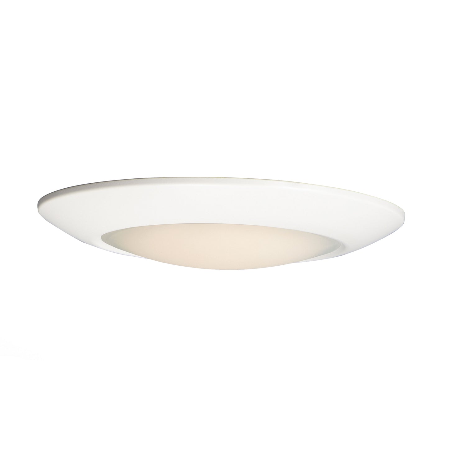 57933WTWT - Diverse 13" Semi Flush Mount Ceiling Light - White