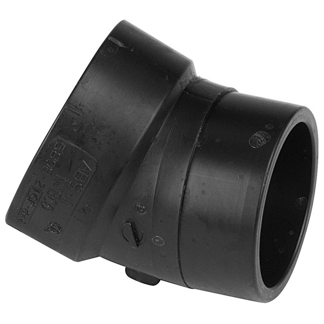 I079550 - 1-1/2" Spigot x Hub ABS 22-1/2 Degree Street Elbow 58082