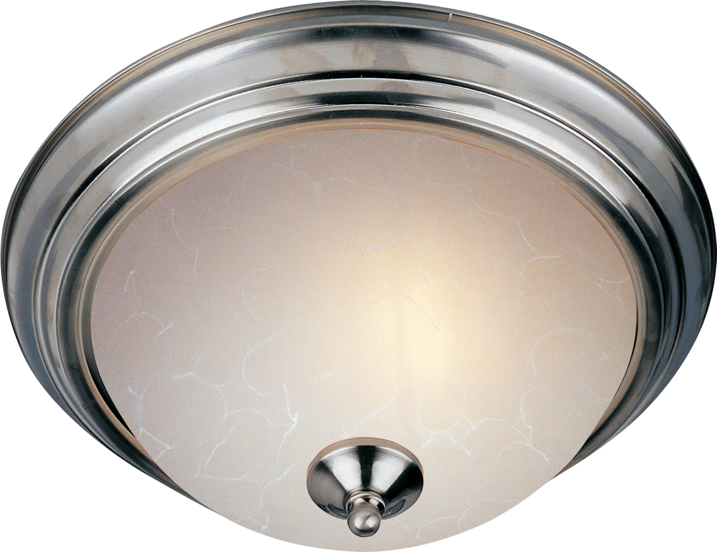5840ICSN - Essentials - 584x 12" Flush Mount Ceiling Light - Satin Nickel