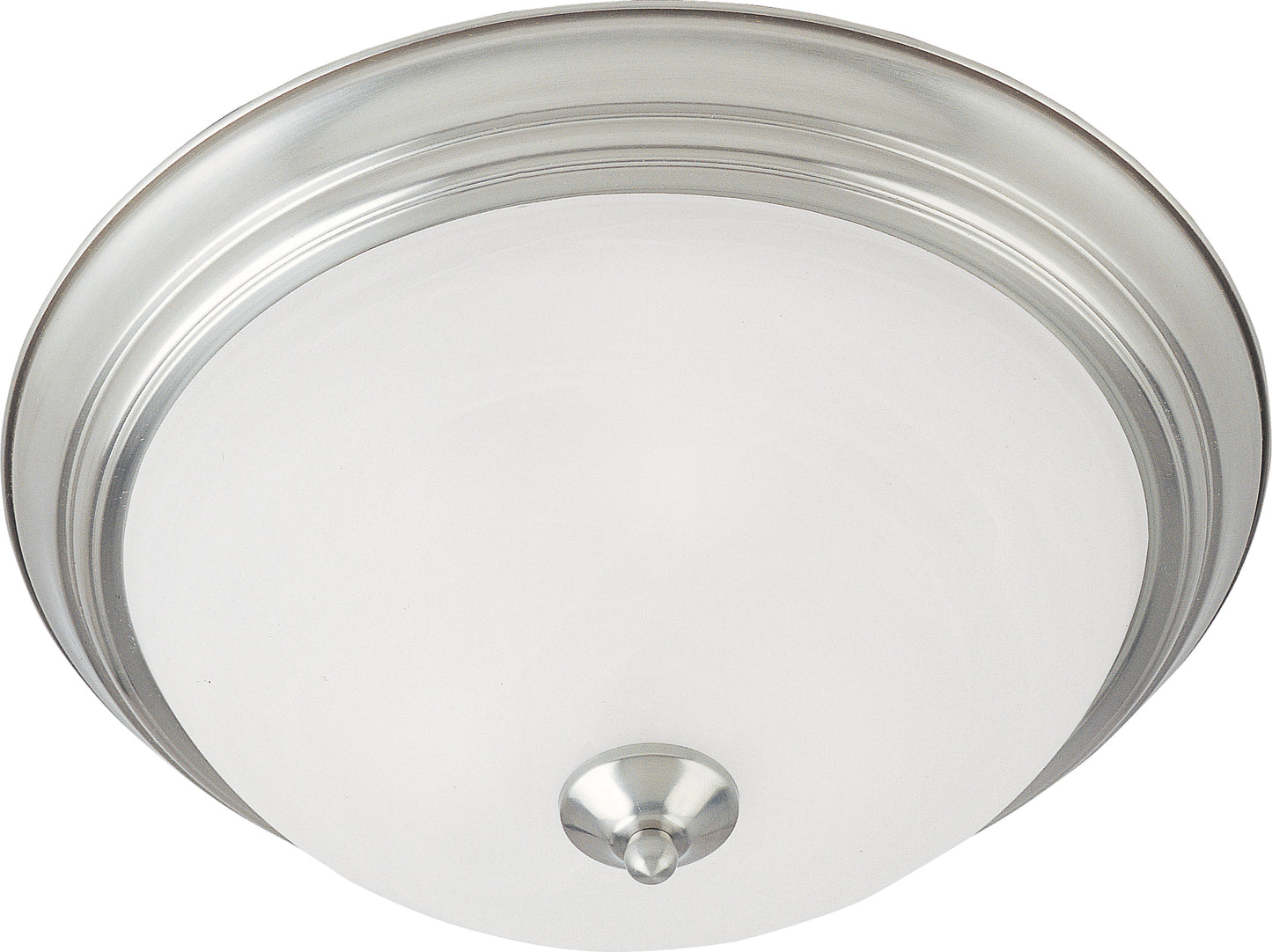 5841MRSN - Essentials - 584x 14" Flush Mount Ceiling Light - Satin Nickel