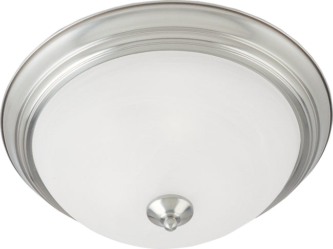 5841MRSN - Essentials - 584x 14" Flush Mount Ceiling Light - Satin Nickel