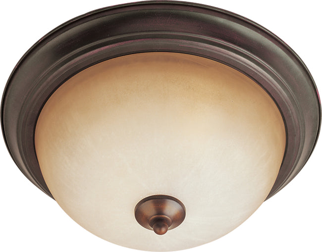 5841WSOI - Essentials - 584x 14" Flush Mount Ceiling Light - Oil Rubbed Bronze