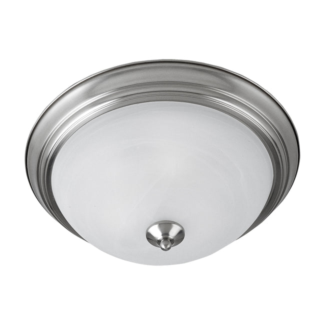 5842MRSN - Essentials - 584x 16" Flush Mount Ceiling Light - Satin Nickel