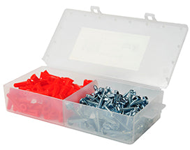 Sioux Chief 590-10 - Satin Chrome Anchor Kit (100 Pieces)