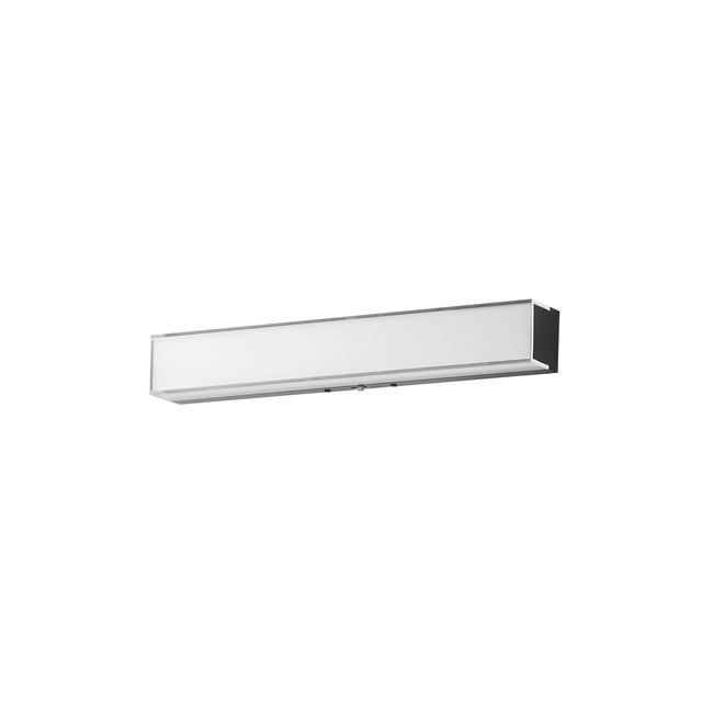 59000CLFTBK - Edge 18" LED Sconce CCT Select - White