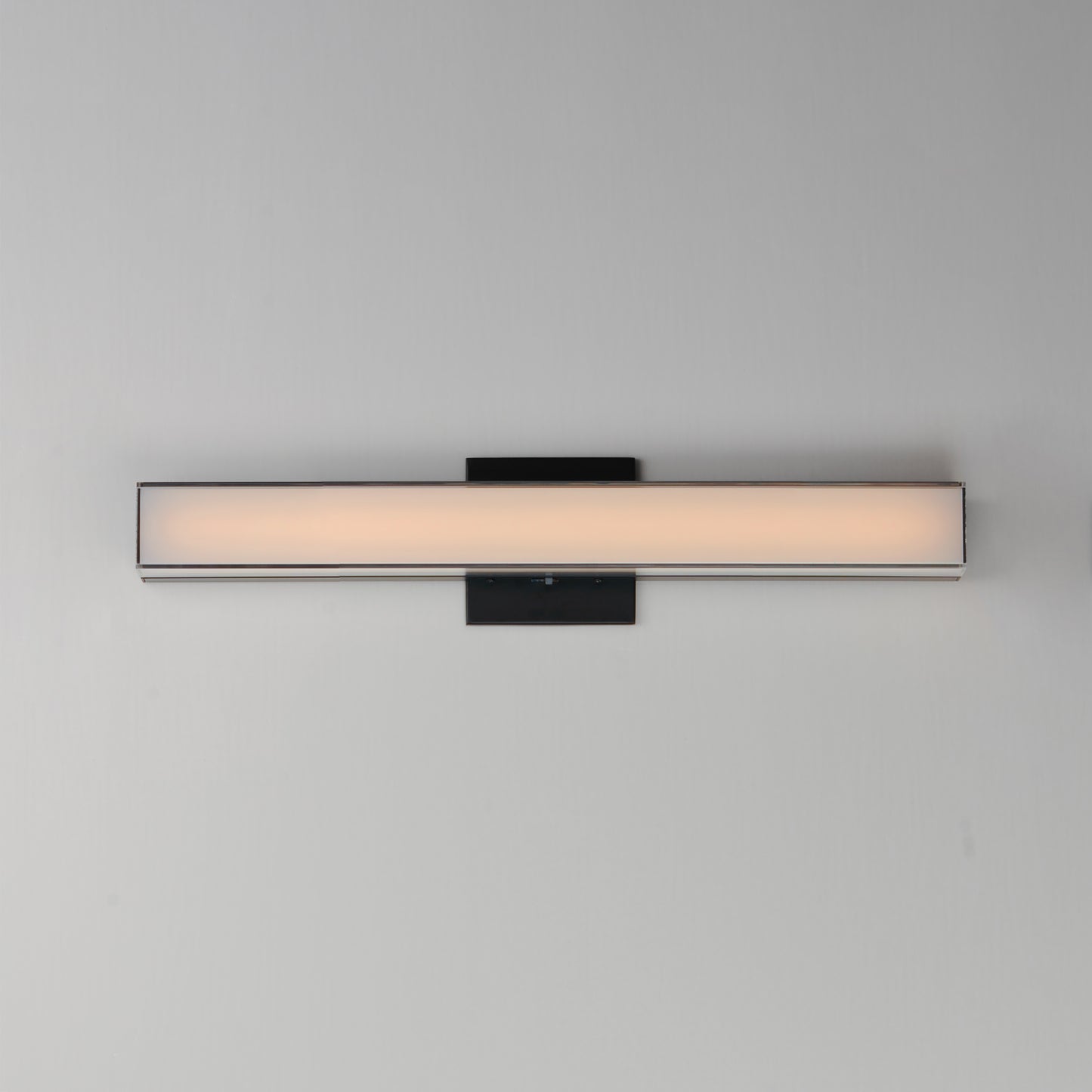 59002CLFTBK - Edge 24" LED Bath Vanity Light CCT Select - Black