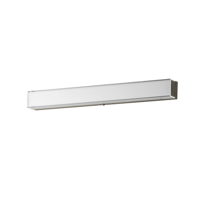 59002CLFTSN - Edge 24" LED Bath Vanity Light CCT Select - Satin Nickel
