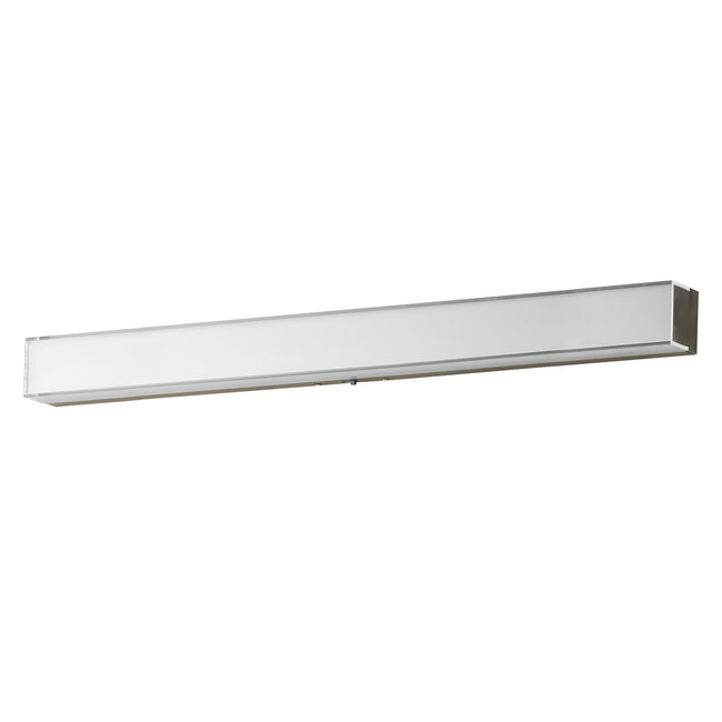 59004CLFTSN - Edge 30" LED Bath Vanity Light CCT Select - Satin Nickel