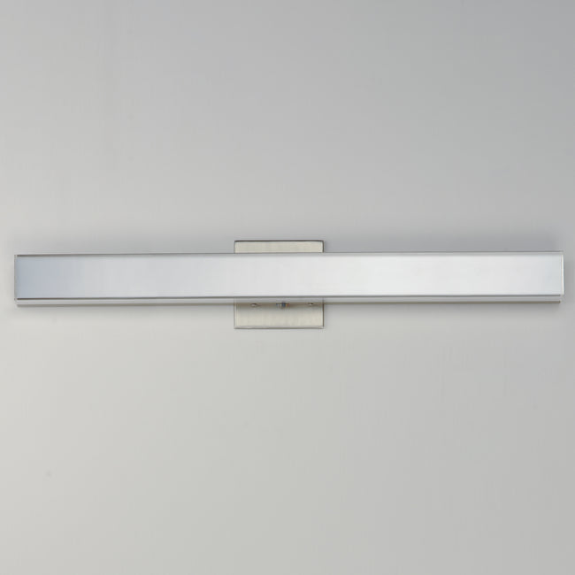 59004CLFTSN - Edge 30" LED Bath Vanity Light CCT Select - Satin Nickel