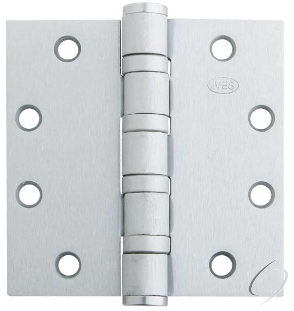 5BB1412630NRP - 4-1/2" x 4-1/2" Five Knuckle Ball Bearing Standard Weight Hinge * Use