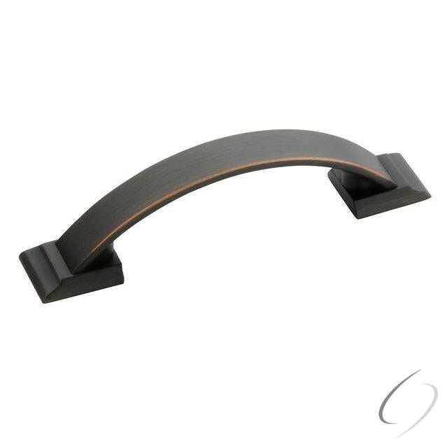 Amerock 5PK29349ORB Candler Cabinet Pull with 3" Center to Center Oil Rubbed Bronze Finish