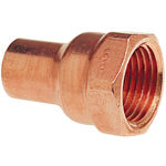 1/2" Fitting Adapter Ftg x F - Wrot Copper, 603-2