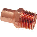 1/2" Fitting Adapter Ftg x M - Wrot Copper, 604-2