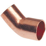 2-1/2" 45 Degree Elbow Ftg x C - Wrot Copper, 606-2