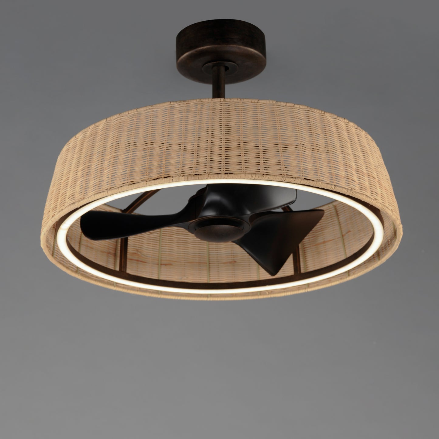 61012NADBZ - Tulum 29" Fandelight - Dark Bronze